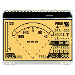 DISPLAY VISIONS EADOGM128W-6 Display white 55 x 46 x 2 mm LCD for mounting