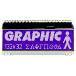 DISPLAY VISIONS EADOGM132B-5 LCD 55 x 31 x 2 mm