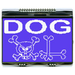 DISPLAY VISIONS EADOGXL160B-7 LCD 78x64x2.8mm for mounts and docking stations