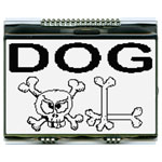 DISPLAY VISIONS EADOGXL160W-7 LCD display 78x64x2.8mm White