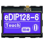 DISPLAY VISIONS EAEDIP128B-6LWTP EAEDIP128B LCD Display 71.4x54.6x13.6mm