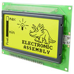 DISPLAY VISIONS EAW128-6N2LED LCD 93x70x13.6mm Displays Mounts Docking Station