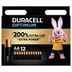 Duracell 149451 Optimum AA battery Alkali-manganese 1.5 V 12 pcs