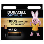 Duracell 149453 Optimum AAA battery Alkali-manganese 1.5 V 12 pcs
