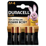 Duracell 151255 Plus Power Boost AA Battery 1.5 V Alkaline