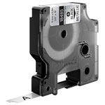 DYMO 18485 Label Tape Label Machines Tapes & Labels Black on White 12mm