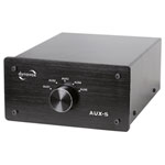 Dynavox 206410 Dynavox AUX-S RCA audio switch Black