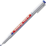 Edding 4-152003 pen 152 M non-permanent blue suitable for OHP use