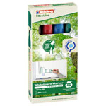 Edding 2481667 Pens Markers Correction Pens black blue red plastic set