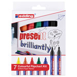 Edding 4-3033-7 Edding Pens blue ink fine tip durable for precise writing