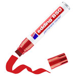 Edding 4-850-1-4002 Permanent marker red waterproof pens markers correction