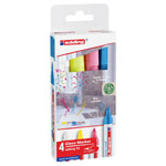 Edding 4-95-4-1 Glass marker pens multi-colour water-based for glass surfaces