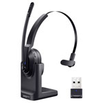 EKSA H5 1075101 On-ear headset Bluetooth Black Noise cancelling Microphone