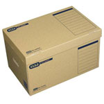 Elba 100421143 2180475 Box File Cardboard Efficient Storage design Ecru Brown