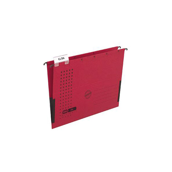 Elba 100560145 Suspension Binder Ultimate A4 Red 5pcs/pack