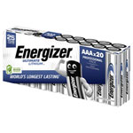 ENERGIZER® E304283300 Ultimate Lithium Battery AAA 1250 mAh 1.5 V - 20 Pack