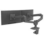 Ergotron 45-245-224 LX Dual Arm Desk Mount Black Height-adjustable 15"-27"