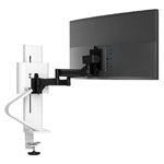 Ergotron 45-630-216 TRACE Monitor desk mount 14"-38" White Rotatable, Swivelling