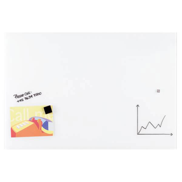 Franken GTL6510009 Magnetic Glassboard 1000x650 Optical white