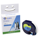 G&G BM-D-G-91225 Label Machine White Portable Ideal for Home and Office Use