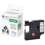 G&G RL-D-Po-622290-BK/CL Label Machines Black/Clear 19MMx5.5M Tapes