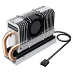 GrauGear G-M2HP04-F M.2 SSD cooler aluminium fins passive cooling