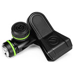Gravity GMSUCLMP Microphone clip 5/8" external thread Black Plastic