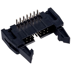 TruConnect 14 Way IDC Right Angled Latched PCB 2.54mm