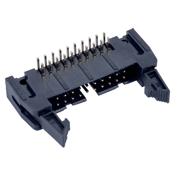 TruConnect 20 Way IDC Right Angled Latched PCB Plug 2.54mm Rapid Online