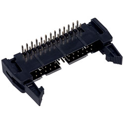 TruConnect 26 Way IDC Right Angled Latched PCB Plug 2.54mm