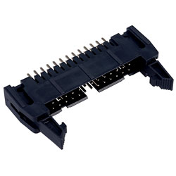 TruConnect 26 Way IDC Straight Latched PCB Plug 2.54mm Pit