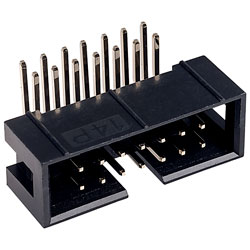 TruConnect 14 Way IDC Right Angled Boxed Header 2.54mm Pitch