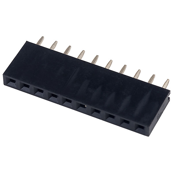 TruConnect 10 Way Single Row PCB Socket 2.54mm Pitch | Rapid Online
