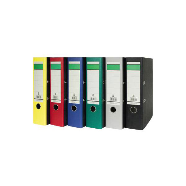 HEAD 120006980 Folder A4 Spine 80mm Grey Paste paper 2 brackets