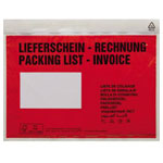 HEAD 1554042 Document Wallet Red Self-adhesive C5 Multilingual 250 pcs