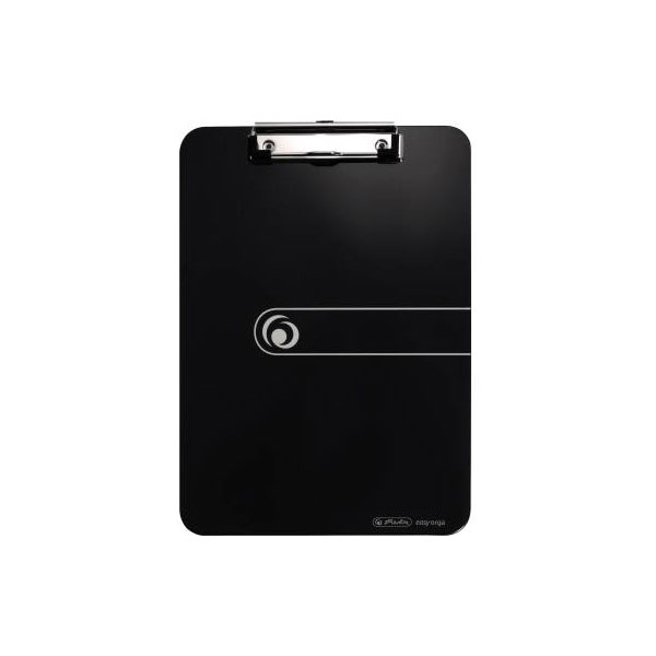 Herlitz 11205663 Clipboard Black opaque 225mm x 315mm