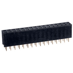 TruConnect 2x16 Way Double Row PCB Socket 2.54mm Pitch