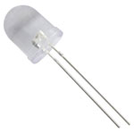 HuiYuan 10034W2C-CSB-A LED White Circular 10mm 2800mcd 25° 20mA 3.1V