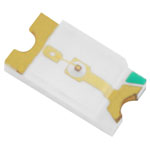 HuiYuan 1206G3C-KHC-B SMD LED Green 400 mcd 120° 30 mA 3.2 V