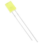 HuiYuan 2504Y1D-KPC-A LED wired Yellow Rectangular 2x5 mm 75 mcd 120° 20 mA