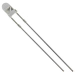 HuiYuan 3034W2C-DSA-A LED wired White Circular 3 mm 2000 mcd 40° 3.1 V