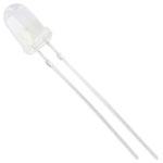 HuiYuan 5034W2D-EHE-A LED wired White Circular 5 mm 700 mcd 50° 20 mA