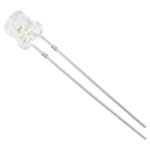 HuiYuan 5634R1C-KHE-C LED Red Cylindrical 5 mm 800 mcd 90° 20 mA Wired