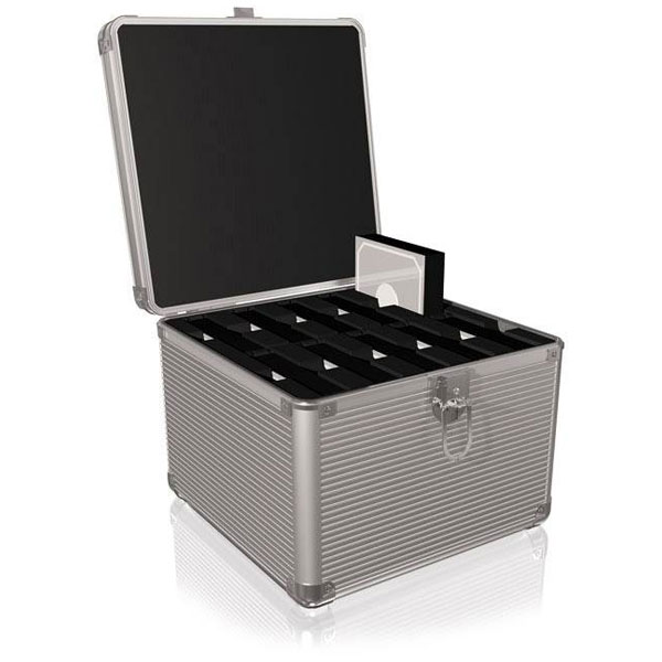 ICY BOX IB-AC628 Hard drive storage box Black Plastic