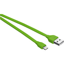 Trust 20130 Flat Lightning Cable 1m - Lime
