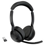 Jabra 25599-999-999 Evolve2 55 MS Headset Black Bluetooth Noise cancelling