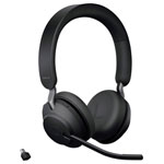 Jabra 26599-989-889 Evolve2 65 UC On-ear headset Bluetooth Black Stereo