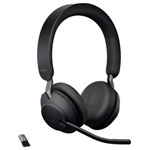 Jabra 26599-989-999 Evolve2 65 UC headset Bluetooth Black On-ear Volume control