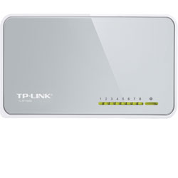 TP-LINK TL-SF1008D 8-Port Unmanaged 10/100Mbps Desktop Switch