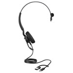 Jabra 4093-419-269 Engage 40 headset on-ear mono black noise cancelling